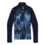 Smartwool Merino 250 Baselayer Pattern 1/4 Zip - Womens, Deep Navy Forest Scape, Small, SW016375E43-S