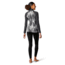 Smartwool Merino 250 Baselayer Pattern 1/4 Zip - Womens, Light Gray Forest Scape, Small, SW016375F51-S
