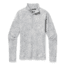 Smartwool Merino 250 Baselayer Pattern 1/4 Zip - Womens, Light Gray Traced Dahlia, Extra Small, SW016375E41-XS