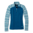 Smartwool Merino 250 Baselayer Pattern 1/4 Zip - Womens, Nile Blue Medallion, Small, SW0NP222C17-S