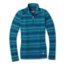 Smartwool Merino 250 Baselayer Pattern 1/4 Zip - Womens, Peacock Margarita, Extra Small, SW0NP222C18-XS