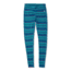 Smartwool Merino 250 Baselayer Pattern Bottom - Womens, Peacock Margarita, Extra Small, SW019243C18-XS