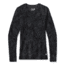 Smartwool Merino 250 Baselayer Pattern Crew - Womens, Black Traced Dahlia, Small, SW016371E42-S