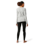Smartwool Merino 250 Baselayer Pattern Crew - Womens, Light Gray Traced Dahlia, Extra Large, SW016371E41-XL