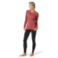 Smartwool Merino 250 Baselayer Pattern Crew - Womens, Masala Digital Snowflake, Extra Small, SW016371E37-XS