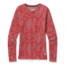 Smartwool Merino 250 Baselayer Pattern Crew - Womens, Masala Digital Snowflake, Extra Small, SW016371E37-XS