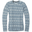 Smartwool Merino 250 Baselayer Pattern Crew - Womens, Nile Blue Medallion, Small, SW0NP226C17-S