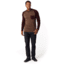 Smartwool Merino 250 Pocket Crew - Mens, Bourbon Tick Stitch, Medium, SW016084C12-M