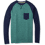 Smartwool Merino 250 Pocket Crew - Mens, Pine Gray Tick Stitch, Small, SW016084C11-S