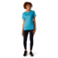 Smartwool Merino Sport 150 Camping With Friends Graphic Tee - Womens, Light Ocean Abyss Heather, Large, SW000722F67L