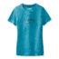 Smartwool Merino Sport 150 Camping With Friends Graphic Tee - Womens, Light Ocean Abyss Heather, Large, SW000722F67L
