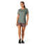 Smartwool Merino Sport 150 Camping With Friends Graphic Tee - Womens, Sage Heather, Extra Large, SW000722F72XL