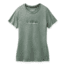 Smartwool Merino Sport 150 Camping With Friends Graphic Tee - Womens, Sage Heather, Extra Large, SW000722F72XL