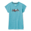 Smartwool Merino Sport 150 Castles in the Stratosphere Graphic Tee - Womens, Dark Wave Blue Heather, Extra Small, SW016331F55-XS
