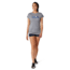 Smartwool Merino Sport 150 Castles in the Stratosphere Graphic Tee - Womens, Light Gray Heather, Extra Large, SW016331545-XL