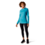Smartwool Merino Sport 150 Hoodie - Womens, Light Ocean/Abyss Heather, Large, SW000718F67-LO/AH-Large