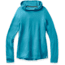 Smartwool Merino Sport 150 Hoodie - Womens, Light Ocean/Abyss Heather, Large, SW000718F67-LO/AH-Large