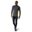 Smartwool Merino Sport 150 Long Sleeve 1/4 Zip - Mens, Charcoal Heather/Golden Olive, Medium, SW011538H23M