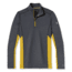 Smartwool Merino Sport 150 Long Sleeve 1/4 Zip - Mens, Charcoal Heather/Golden Olive, Medium, SW011538H23M