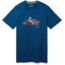 Smartwool Merino Sport 150 Motor Bear Tee - Mens, Alpine Blue, Large, SW000366B25-L