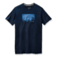 Smartwool Merino Sport 150 Mount Hood Moon Graphic Tee - Mens, Deep Navy, Large, SW016446092L