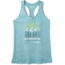 Smartwool Merino Sport 150 Mountain Morning Tank - Womens, Wave Blue Heather, Medium, SW016175D25-M