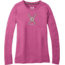 Smartwool Merino Sport 150 Powder Flower Long Sleeve Tee - Womens, Sangria Heather, Small, SW019248B49-S