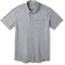 Smartwool Merino Sport 150 Short Sleeve Button Down - Mens, Light Gray Heather, Medium, SW016203545-M