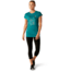 Smartwool Merino Sport 150 Surfing Flamingos Tee - Womens, Dark Peacock, Medium, SW016138B69-M