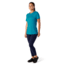 Smartwool Merino Sport 150 Tee - Womens, Light Ocean Abyss Heather, Large, SW000716F67L