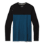 Smartwool Merino Sport 250 Henley - Mens, Black/Neptune Blue Heather, 2XL, SW016295E63-XXL