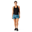 Smartwool Merino Sport Lined Short - Womens, Deep Navy Palm Print, Large, SW016142F85L