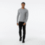 Smartwool Merino150 Base Layer Pattern Long Sleeve - Mens, Light Gray, Medium, SW014051039-M
