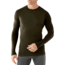 Smartwool Midweight Pattern Crew Long Sleeve - Men's-Olive Heather-Large