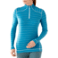 Smartwool Midweight Zip T Long Sleeve - Women's-Large-Horizon Blue