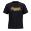 Smartwool Mountain Horizon Short Sleeve Graphic Tee, Black, Large, SW002763001100L000