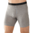 Smartwool NTS Micro 150 Boxer Brief - Mens-Pattern Silver Gray Heather-Large
