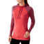 Smartwool NTS Mid 250 Drape Neck Hoody - Womens -Hibiscus Heather-Small