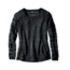 Smartwool Palisade Trail Striped Crew Layer - Womens, Charcoal Heather, Extra Small, SW010013010XS