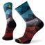 Smartwool PhD Cycle Ultra Light Mountain Mesh Print Crew Socks - Mens, Capri, Extra Large, SW001263810-XL