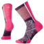 Smartwool PhD Cycle Ultra Light Pattern Crew Sock - Women's, Bordeaux, Small SW000763590-S