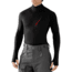 Smartwool PhD HyFi Divide Half Zip - Men's-Black-Large