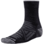 Smartwool PhD Outdoor Light Mid Crew Sock - Men's-Black/White-Medium