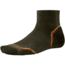 Smartwool PhD Outdoor Light Mini Sock - Mens-X-Large-Loden/Bright Orange