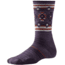 Smartwool PhD Outdoor Light Pattern Crew Sock - Women's-Desert Purple-Medium