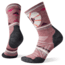 Smartwool PhD Outdoor Light Pattern Crew Socks - Womens, Nostalgia Rose, Medium, SW001230A32-M