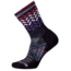 Smartwool PhD Outdoor Light Pattern Mid Crew Sock - Women's-Charcoal-Small