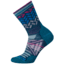 Smartwool PhD Outdoor Light Pattern Mid Crew Sock - Women's-Glacial-Medium