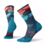 Smartwool PhD Outdoor Light Pattern Mid Crew Socks - Womens, Deep Marlin, Medium, SW001144C51-M