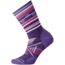 Smartwool PhD Outdoor Medium Pattern Crew Sock - Women's-Mountain Purple-Small
